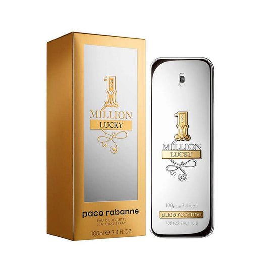 Shop Paco Rabanne 1 Million Lucky EDT Perfume For Men 100ML