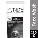 Shop Pond's Pure White Anti Pollution + Purity Face Wash, 200GM