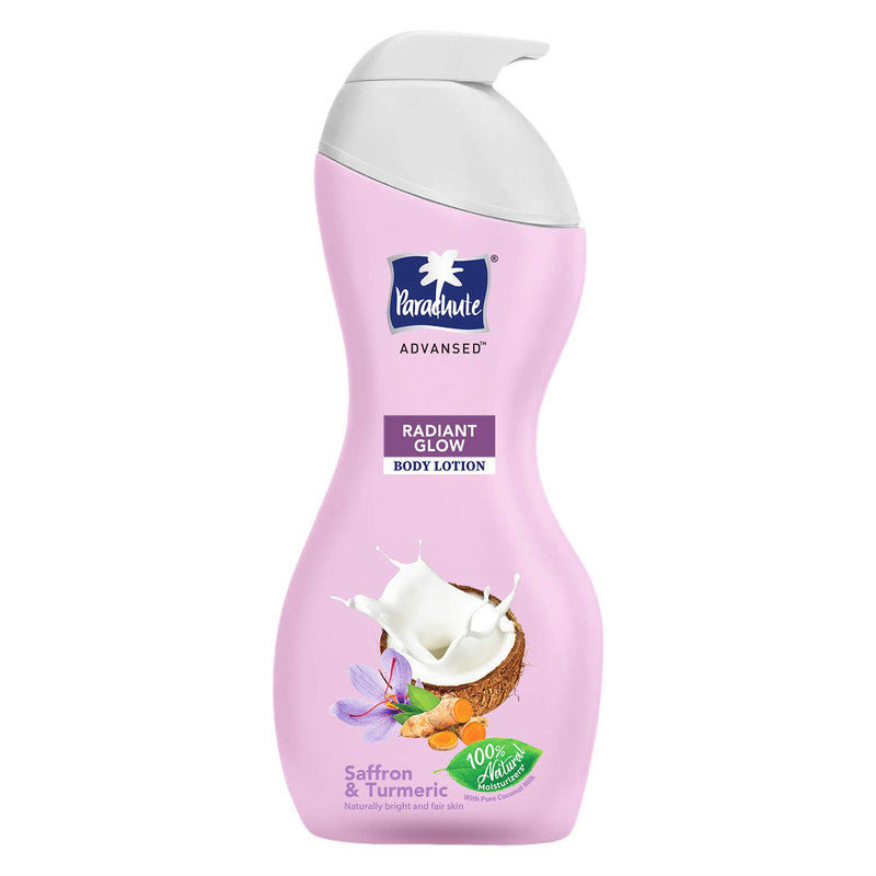 Shop Parachute Advansed Radiant Glow Body Lotion Saffron & Turmeric 400ML