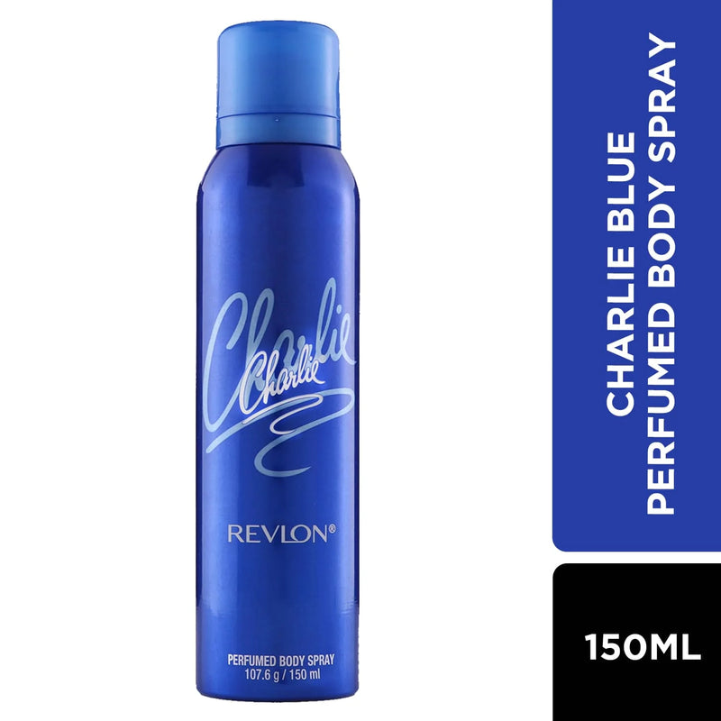 Revlon Charlie Blue Perfumed Deodorant Spray - For Women (150 ML)