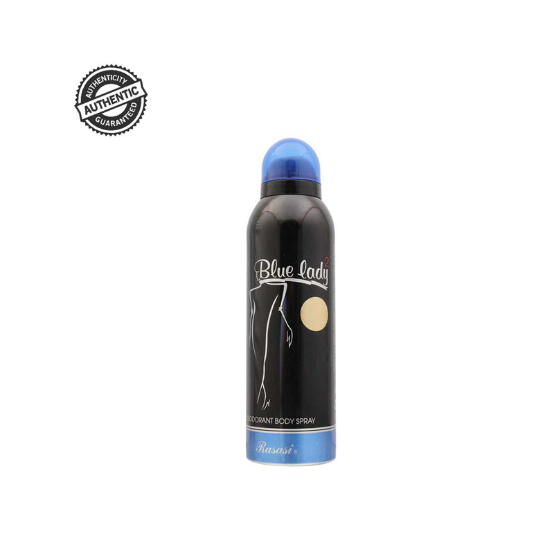 Shop Rasasi Blue Lady 2 Black Deodorant Spray 200ML
