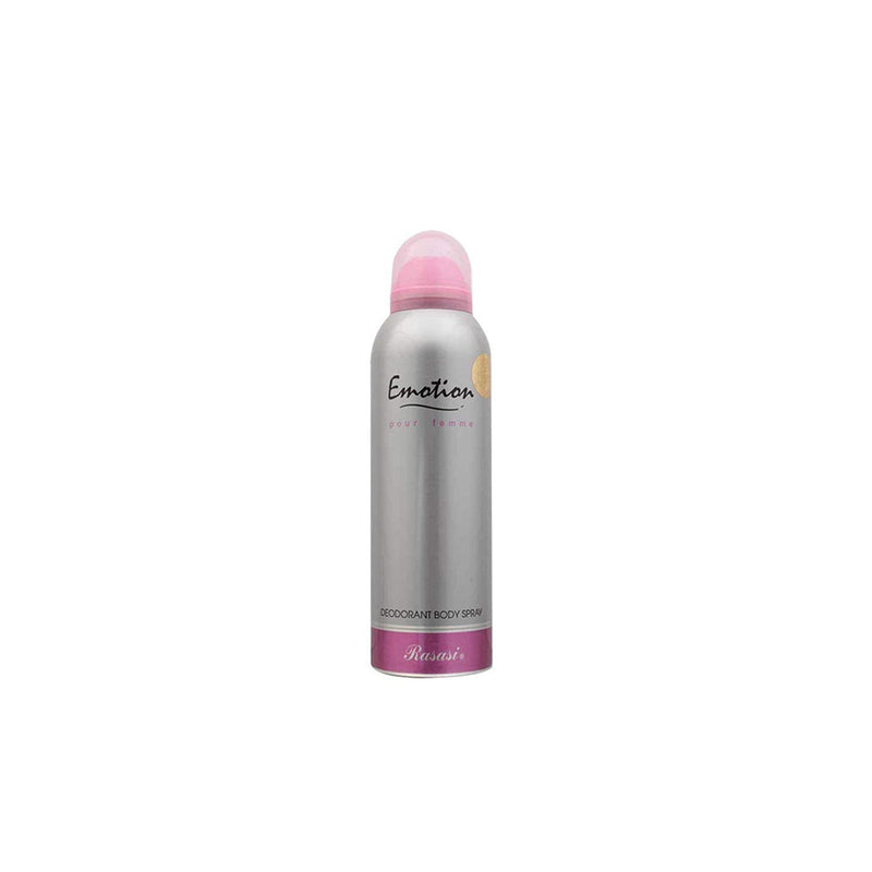 Shop Rasasi Emotion Deodorant Spray 200ML For Women