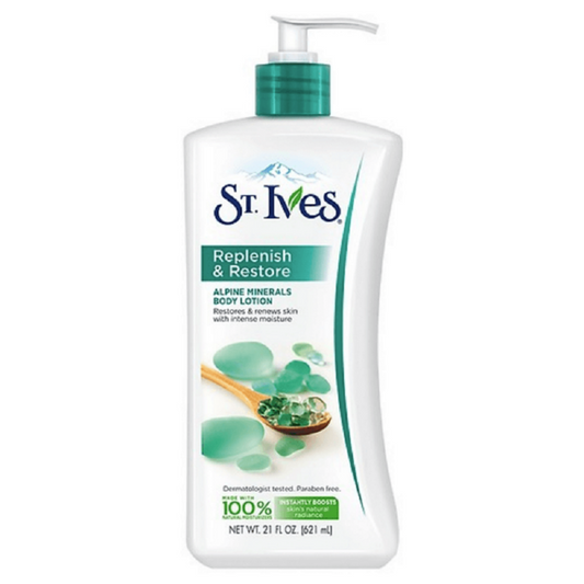 Shop ST. IVES Replenishing Alpine Minerals Body Lotion 621ML