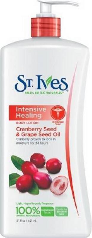 Shop ST. IVES Repairing Cranberry And Grape Seed Oil Body Lotion 621ML