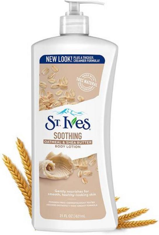 Shop ST. IVES Soothing Oatmeal And Shea Butter Body Lotion 621ML
