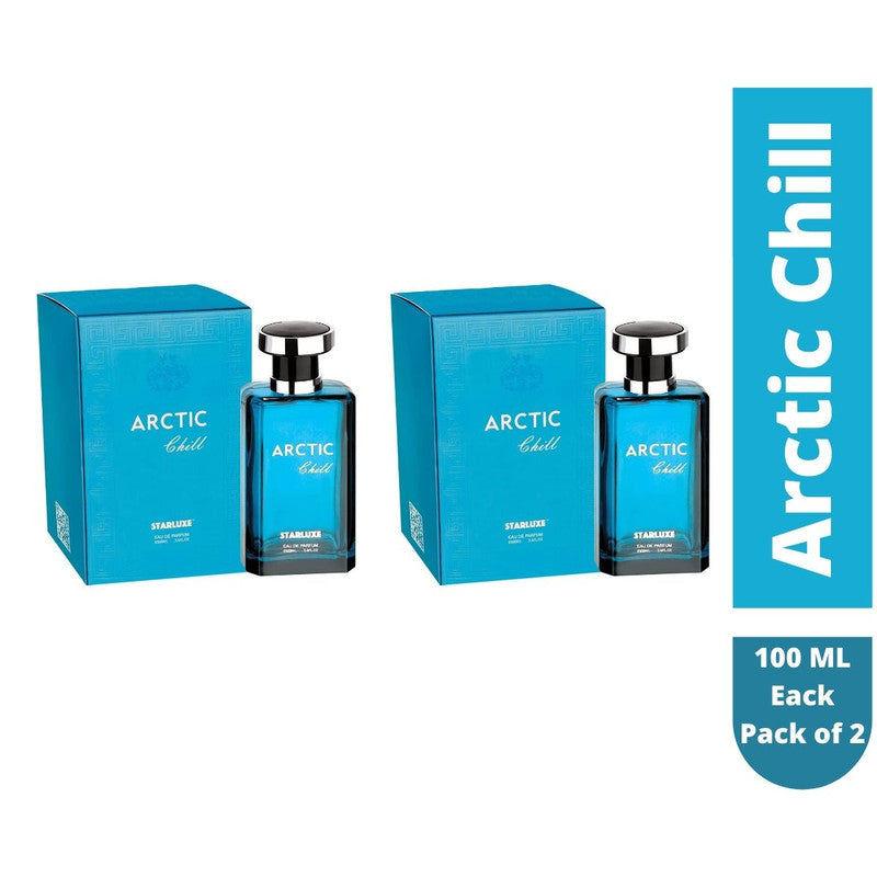 STARLUXE Arctic Chill Eau De Parfum 100ml Each (Pack of 2)