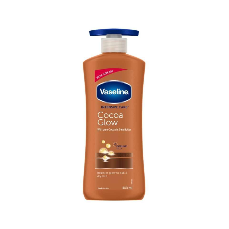Vaseline Intensive Care Cocoa Glow Body Lotion 400ML