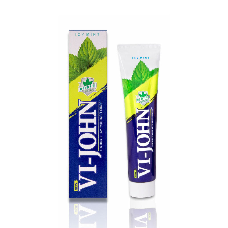 Shop Vi-John Icy Mint Shaving Cream 125GM