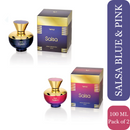 Shop Viwa VMJ Salsa Blue and Pink Perfume 100ml Each (Pack of 2)