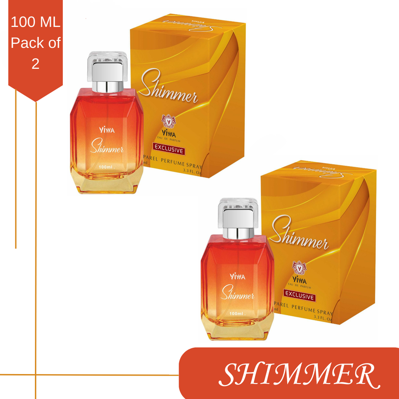 Shop Viwa Shimmer Perfume 100ml Each (Pack of 2)