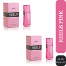 Shop Viwa VMJ Reels Pink Eau De Parfum 50ml Each (Pack of 2)