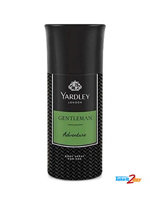 Shop Yardley London Adventure Deodorant For Men 150ML