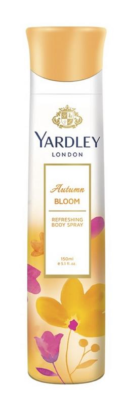Shop Yardley London Autumn Bloom Body Spray 150ML For Women