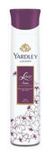 Shop Yardley London Lace Satin Body Spray 150ML For Women