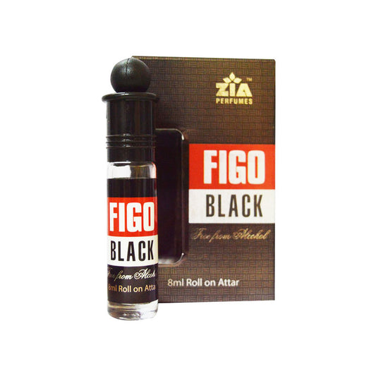 Zia Figo Black Gold Ittar Alcohol Free Attar 8ML