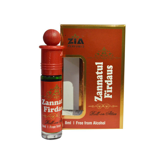 Zia Jannat E. Firdose Gold Ittar Alcohol Free Attar 8ML