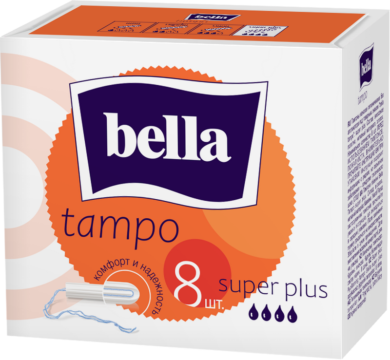 Shop Bella Tampons Easy Twist Super Plus 8 Pcs