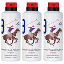 Shop Beverly Hills Polo Club Sport No 9 Pack Of 3 Deodorants For Men