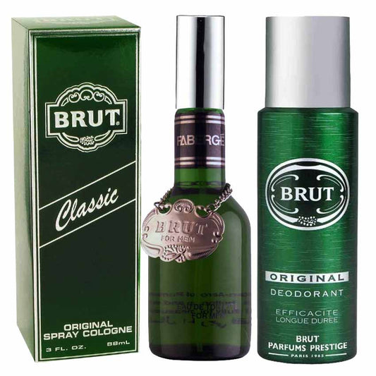 Brut Original Perfume And Deodorant Spray Combo For Men