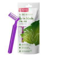 Sirona Twin Blade Disposable Razor For Women - Aloe Boost : 1 Unit