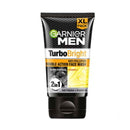 Garnier Men Turbo Bright Anti-Pollution Face Wash : 150 gms