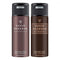 David Beckham Signature And Intimately Pack Of 2 Deodorants For Men 150ML Each