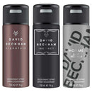 David Beckham Signature Instinct And Homme Pack Of 3 Deodorants For Men 150ML Each