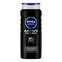Nivea Men Active Clean Shower Gel : 500 ml