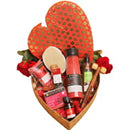 Soulflower Heart Bath Set With Rose : 1 Unit