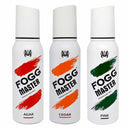 Shop Fogg Master Agar Cedar Pine Pack of 3 Deodorant Sprays For Men