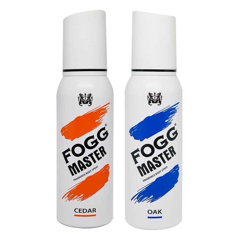 Shop Fogg Master Cedar Oak Pack of 2 Deodorant Sprays For Men