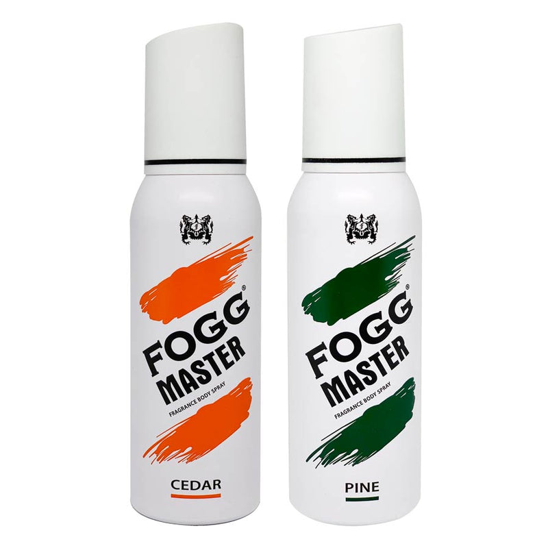 Shop Fogg Master Cedar Pine Pack of 2 Deodorant Sprays For Men