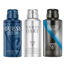Shop Guess Seductive Homme Blue, Dare, Night Pack of 3 Deodorants For Men