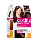 L'Oreal Casting Crème Gloss 300 Darkest Brown Hair Colour - 87.5 gms + 72 ml : 1 Unit