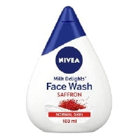 Nivea Milk Delight Saffron Face Wash : 100 ml