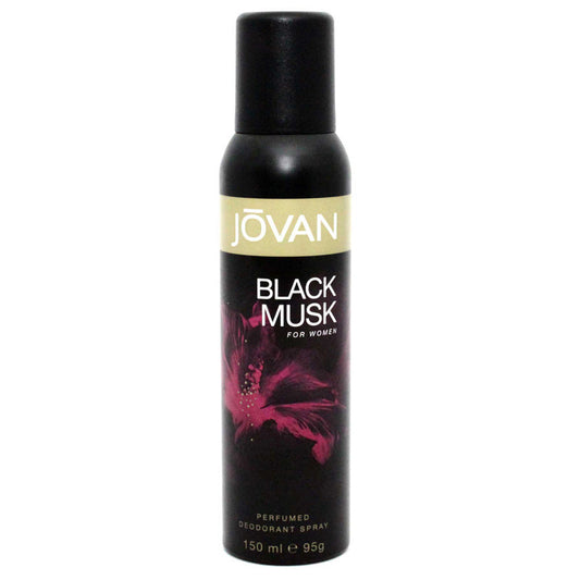 Shop Jovan Black Musk Deodorant Body Spray 150ML For Women