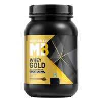 MuscleBlaze Whey Gold Protein Rich Milk Chocolate Flavour : 1 kg