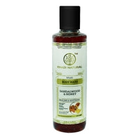 Khadi Natural Body Wash Sandalwood & Honey : 210 ml