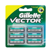 Gillette Vector Twin Blades - 6 Cartridges