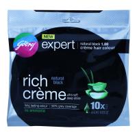 Godrej Expert Rich Creme Natural Black 1 Hair Colour : 20 gms