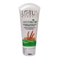 Lotus Herbals Oatmeal & Yogurt Skin Whitening Scrub : 100 gms