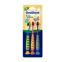 Oraldent Kids Toothbrush (2+ Years) : 3 Units