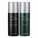 Shop Jaguar Classic Black And Green Value Pack Of 2 Deodorants For Men