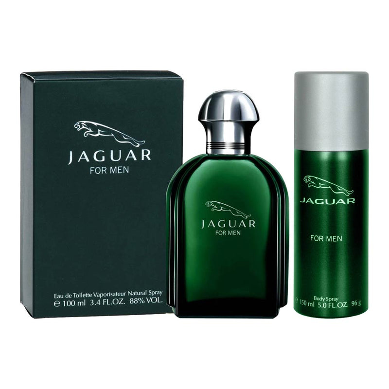 Jaguar Classic Green Perfume And Deodorant Combo For Men 100ML , 150ML Perfumes