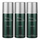 Shop Jaguar Classic Green Value Pack Of 3 Deodorants For Men