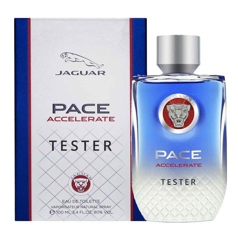 Jaguar Pace Accelerate EDT Perfume Spray Tester Pack For Men 100ml