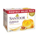 Santoor Glycerine Soap : 3x125 gms