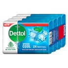 Dettol Intense Cool 2X Menthol Soap : 3x75 gms