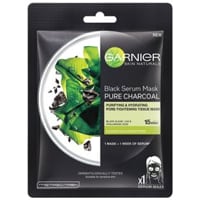 Garnier Black Serum Face Mask Pure Charcoal : 1 Unit