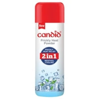 Candid 2 in 1 Prickly Heat Relief Menthol Cooling Powder : 120 gms